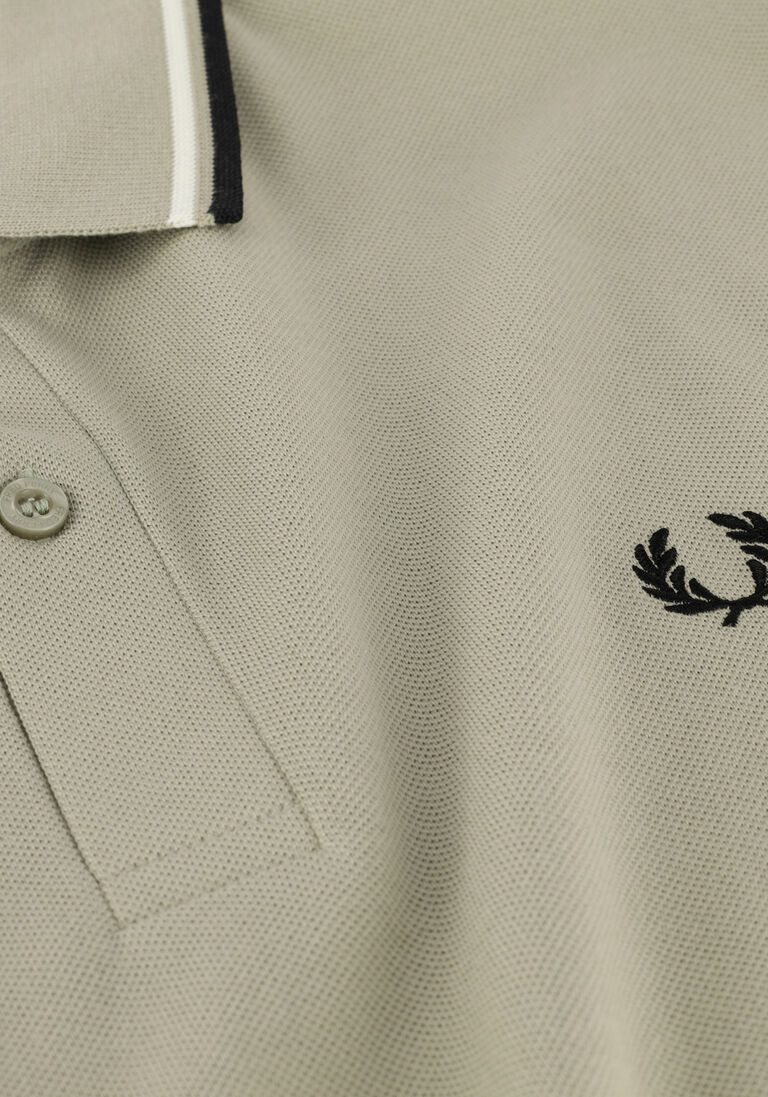 FRED PERRY groene fred perry polo twin tipped fred perry shirt
