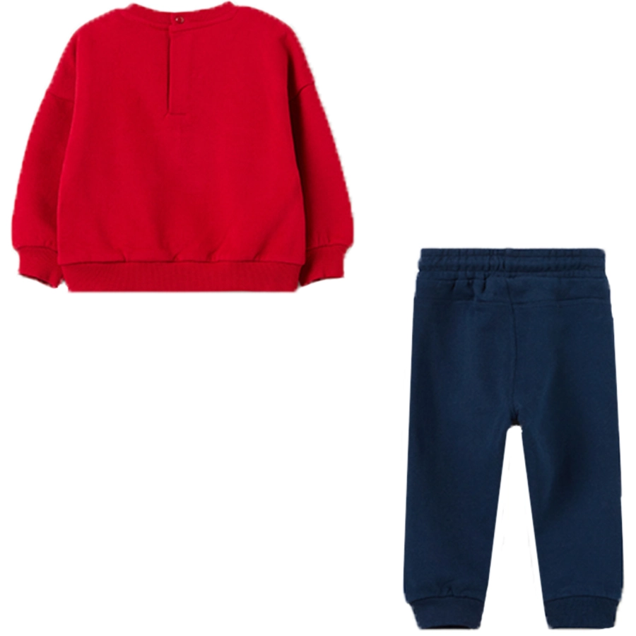 OVS Jogginganzug Iron Man Haute Red