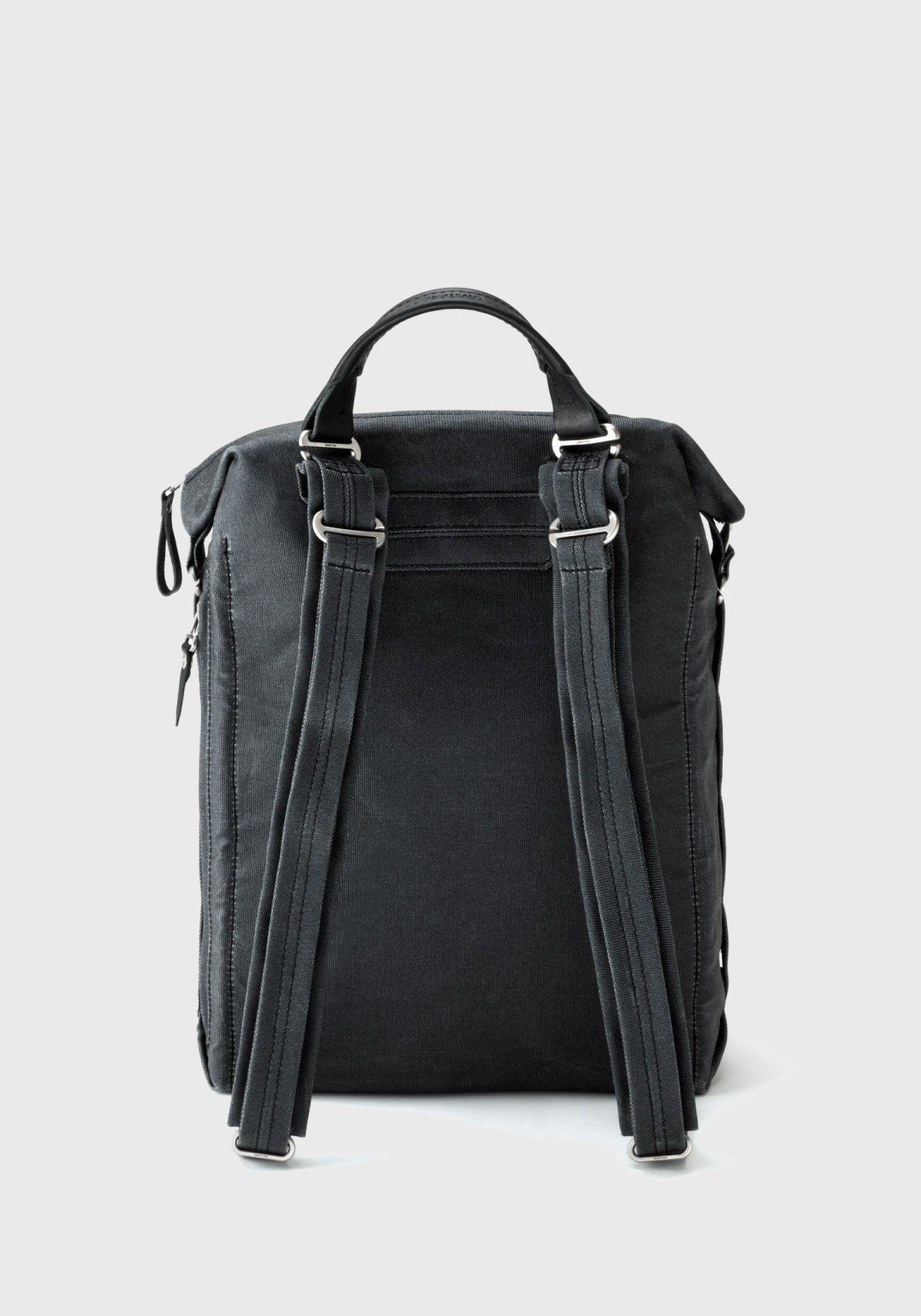 Qwstion Bananatex Zip Pack Waxed Black