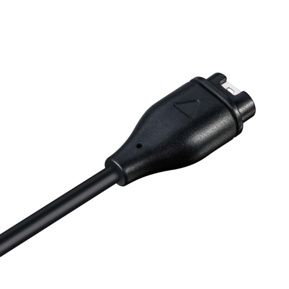 (1m) Garmin Forerunner USB A Fast Charging Ladekabel - Schwarz