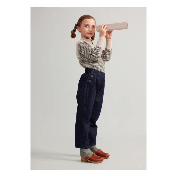 Soor Ploom Pantalon Denim Coton Recyclé Pippi | Denim brut