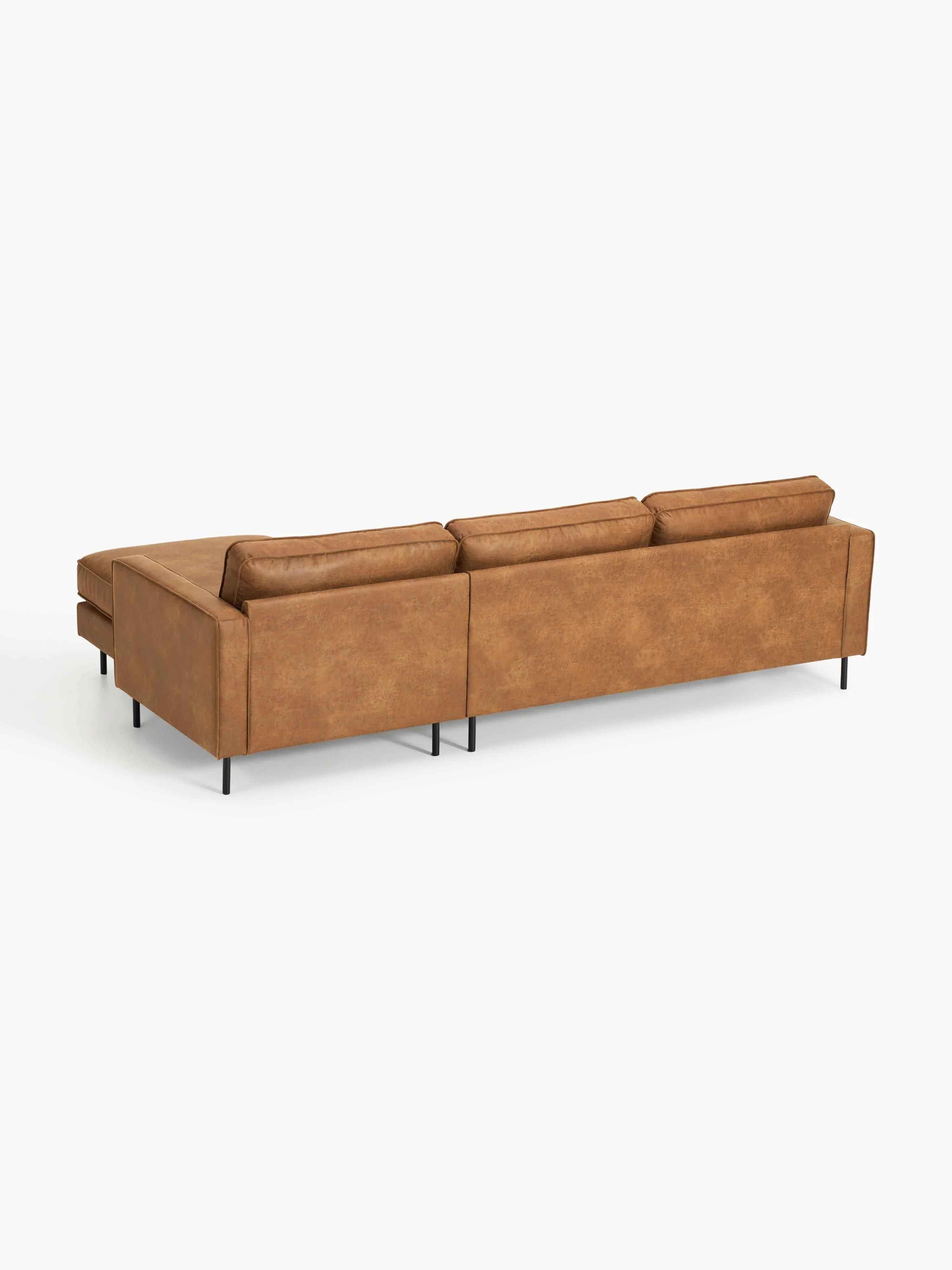 Leren hoekbank Hunter (3-zits)