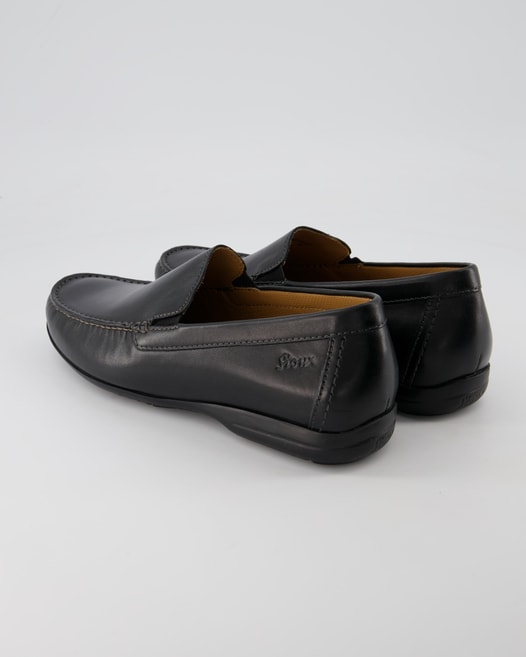 Sioux Gion-XL Mokassins in Schwarz
