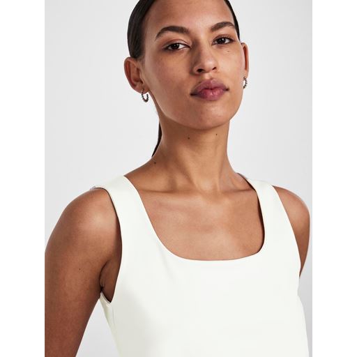 Pieces Neja Top, Bright White, L