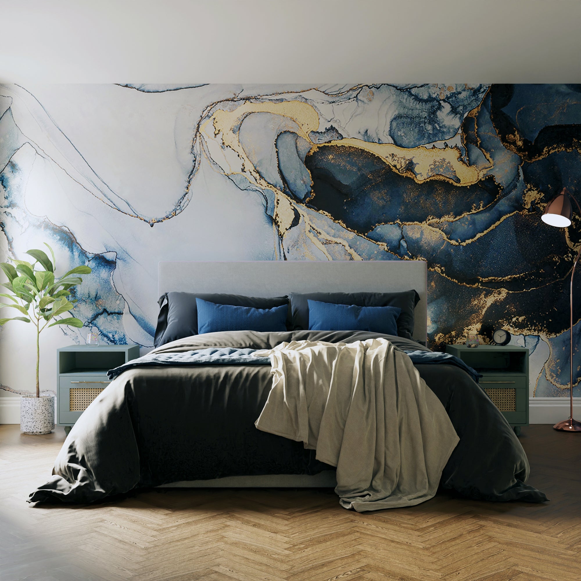 Art for the Home Fotobehang - Agate Marble - 300x280