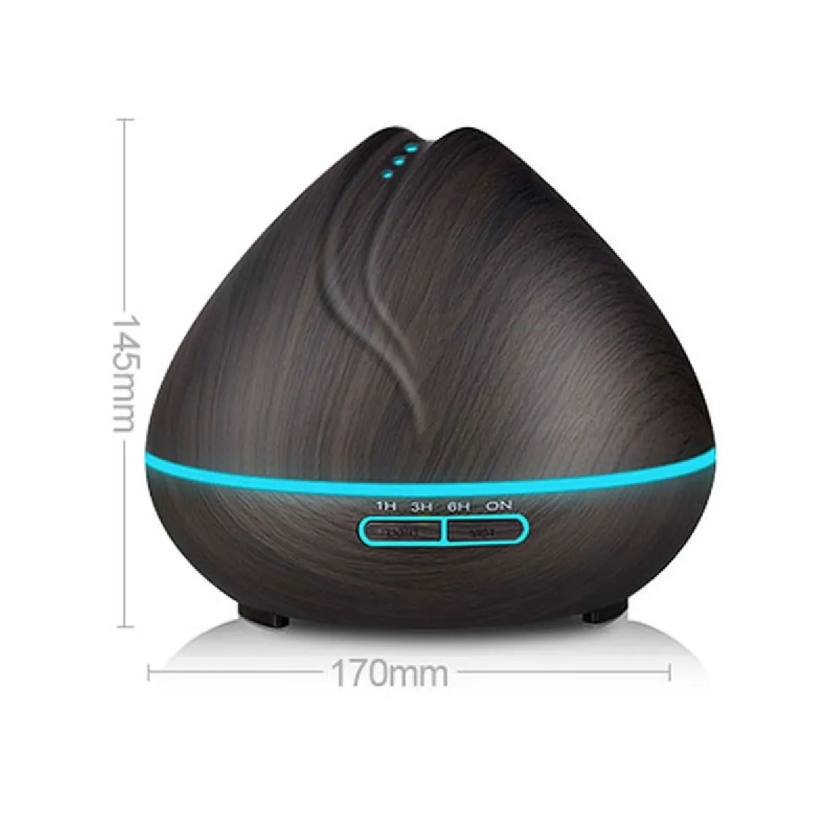 Wewoo Humidificateur à grain de bois