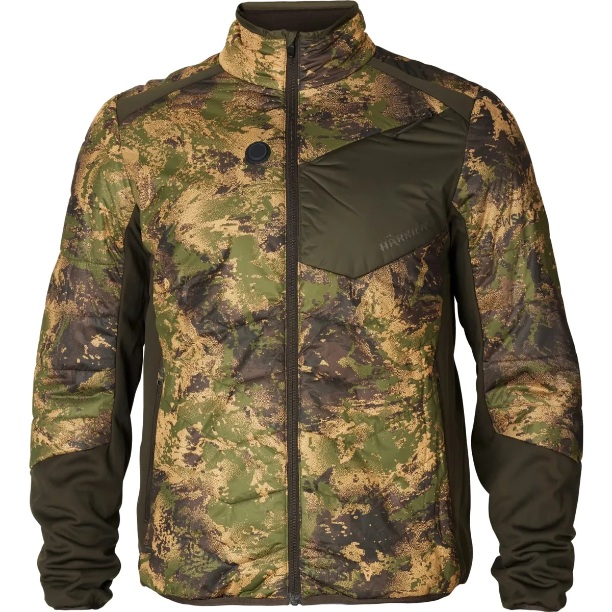 Härkila Men's Heat Camo Jacket Axis Msp Forest Green