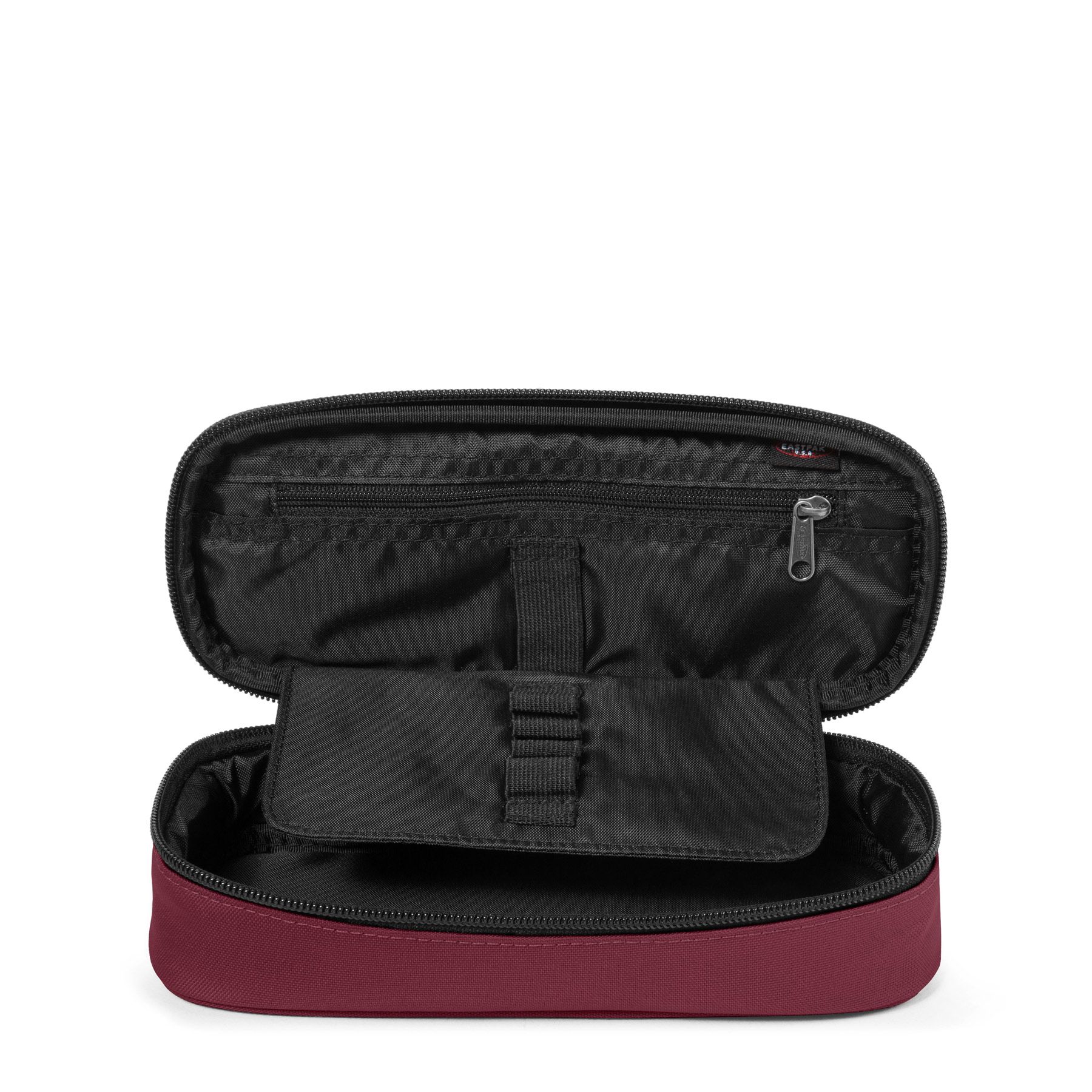 Oval Single Bushy Burgundy