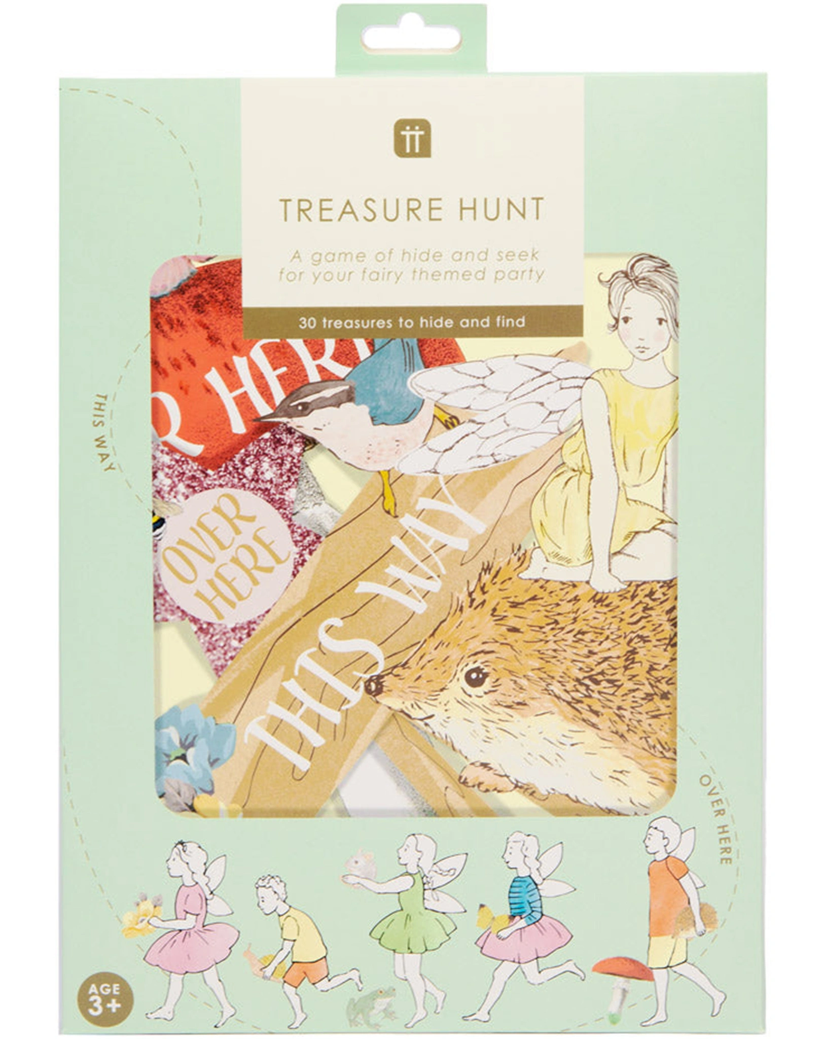 Partydeko FAIRY TREASURE HUNT aus Papier