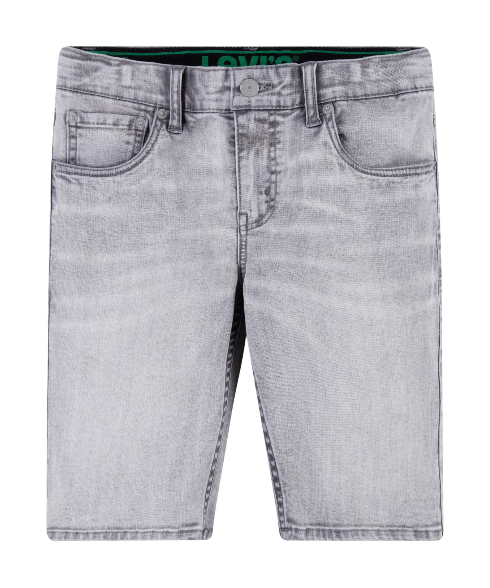 Bermuda en jean droit | Jean Délavé