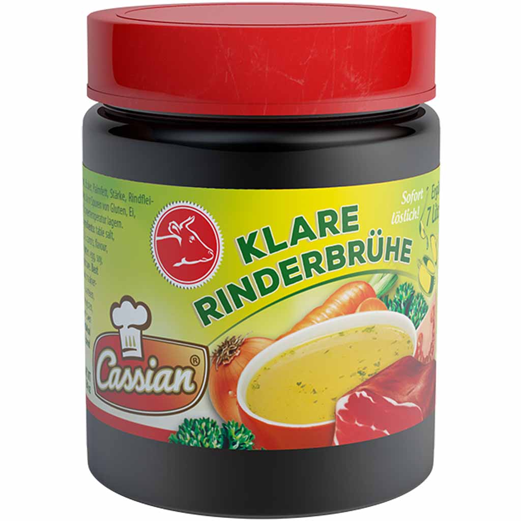 Cassian klare Rinderbrühe 140g MHD:11.10.26