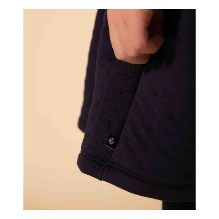 Petit Bateau Robe Unie | Bleu marine