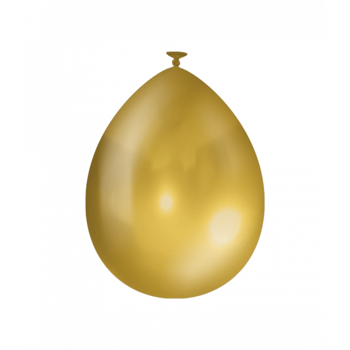 Gouden Ballonnen Metallic 30cm 50st