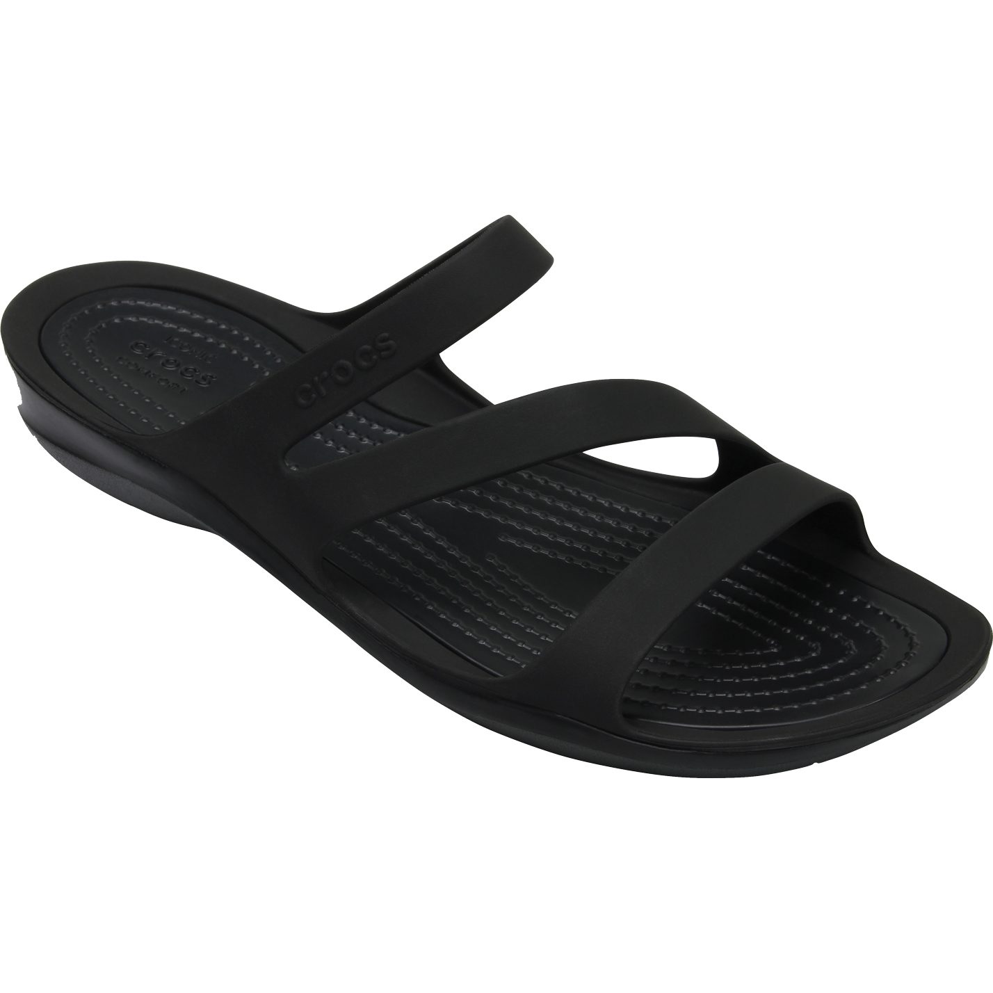 Crocs Swiftwater Sandalen Damen schwarz
