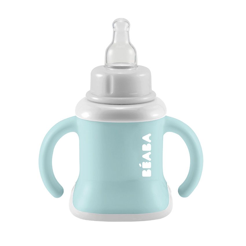 Tasse Evoluclip 3-en-1 150ml - Airy Green - Ecru