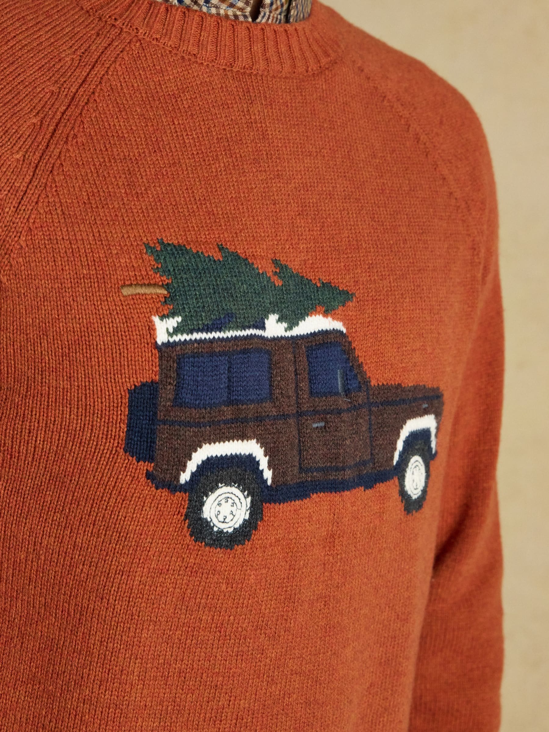 Offroad Crew Neck Christmas Jumper