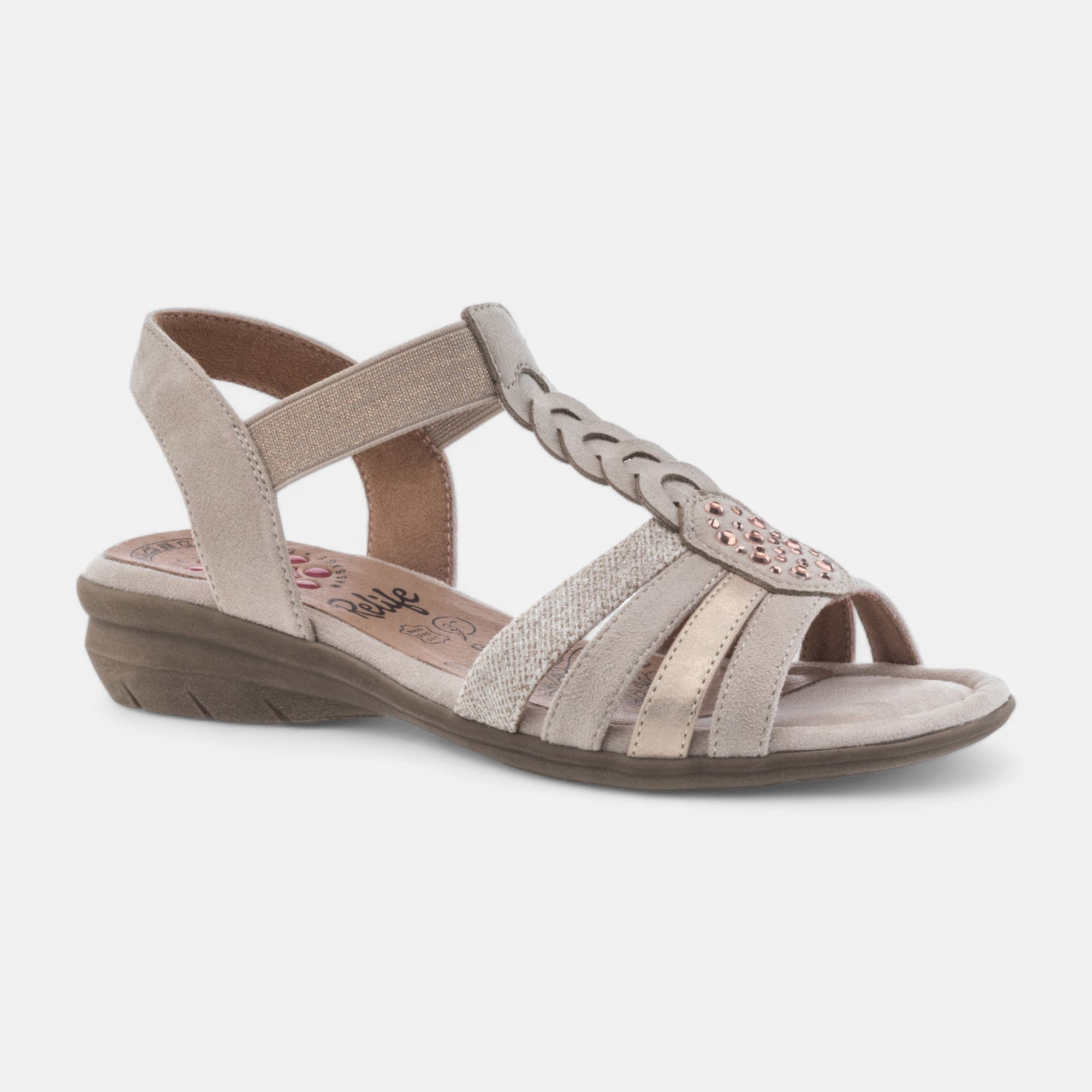 Sandales Femme beige
