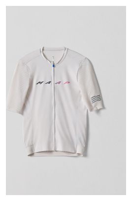 Maillot Manches Courtes Maap Blurred Evade Pro 2.0 Base Blanc