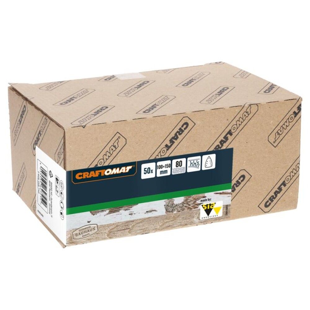 SLIPEPAPIR CRAFTOMAT K80 150X100MM 50STK