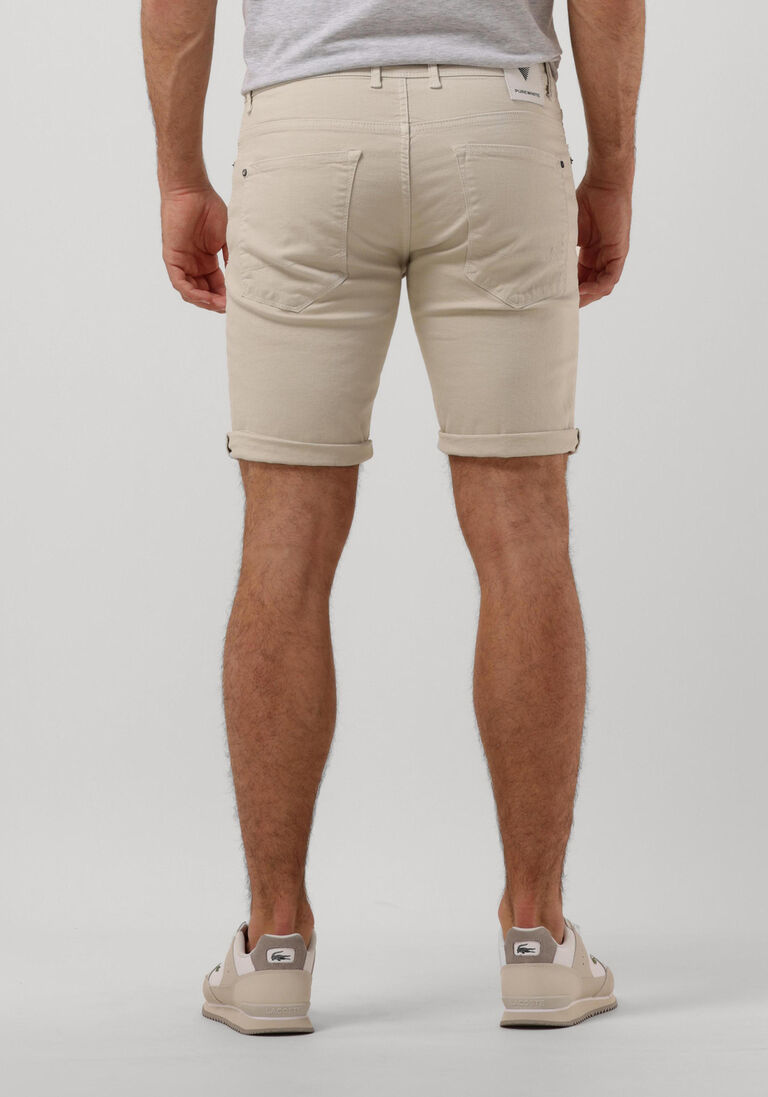 PUREWHITE gebroken wit purewhite korte broek w1091 the steve