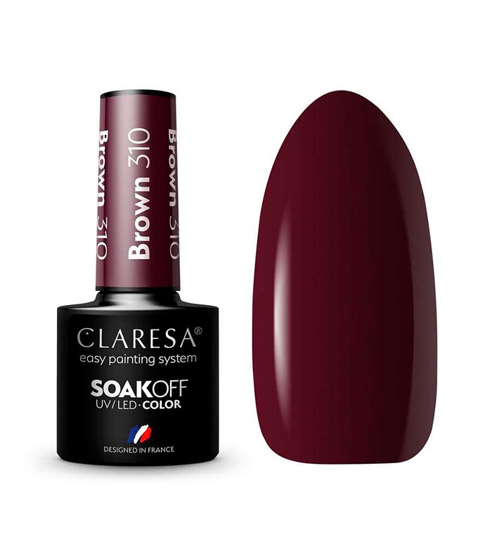 Claresa - Esmalte semipermanente Soak off - 310: Brown