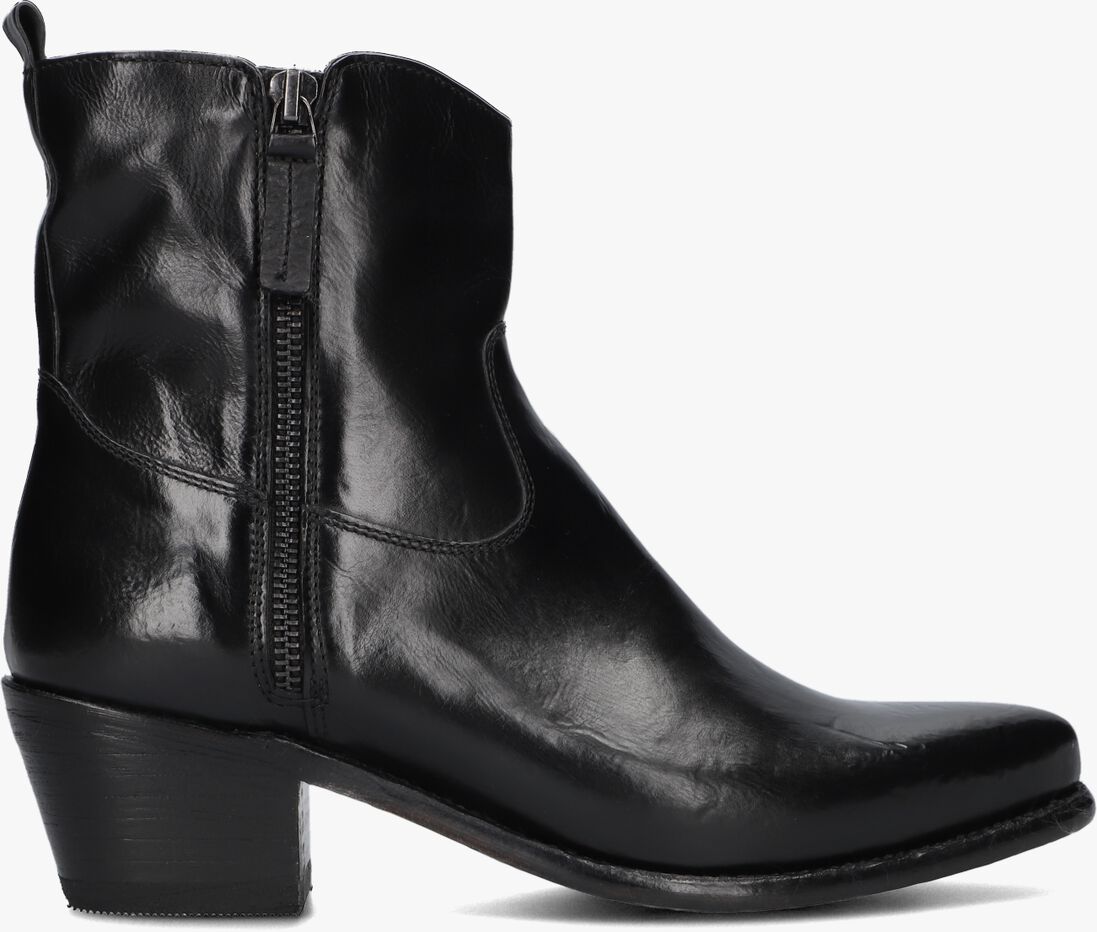 CORDWAINER zwarte cordwainer enkellaarsjes 40027