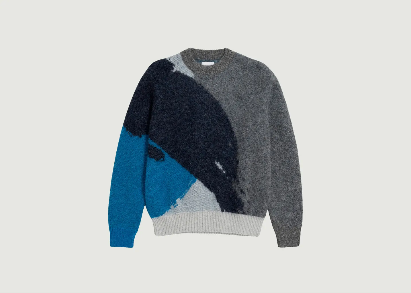 Pull Jacquard En Mohair Et Alpaga Arild Norse Projects