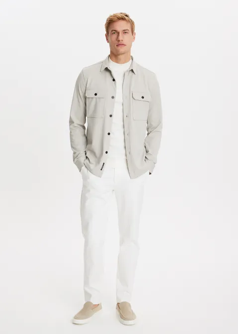 Overshirt tech zand (ZAND)