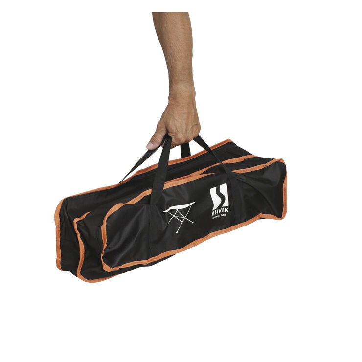 Asivik Asivik Camp Alu Folding Campingbord Sort