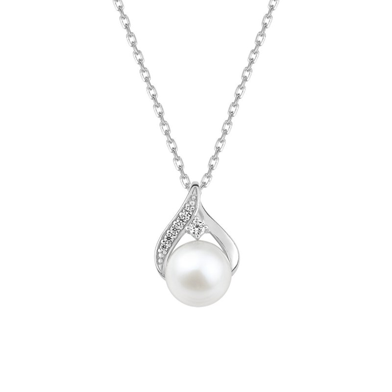 Collier Femme - Oxyde de zirconium - Argent 925 - Longueur : 42 cm