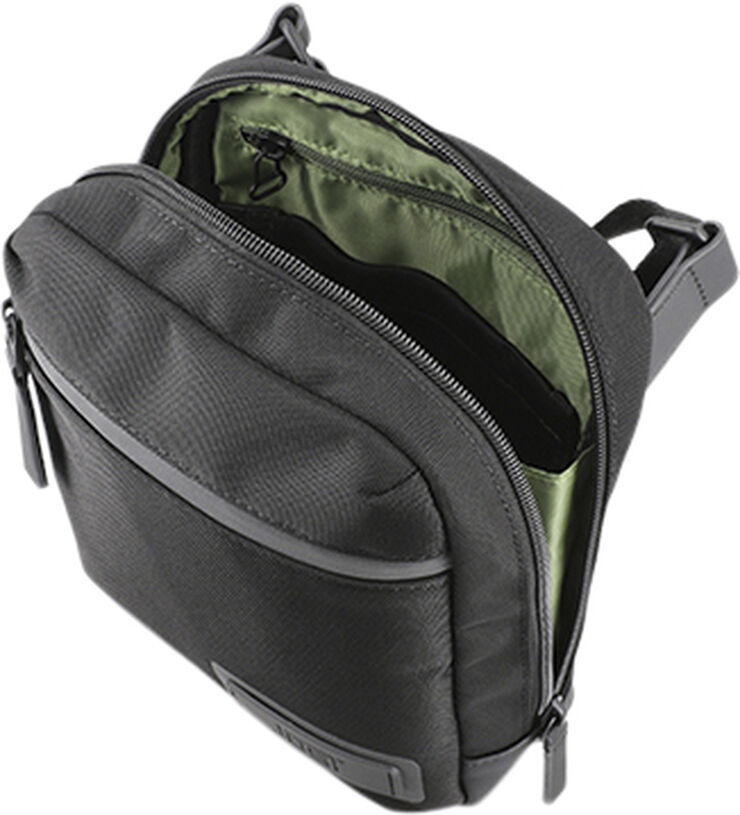 JOST Shoulder Bag Zip X-Small Black nylon