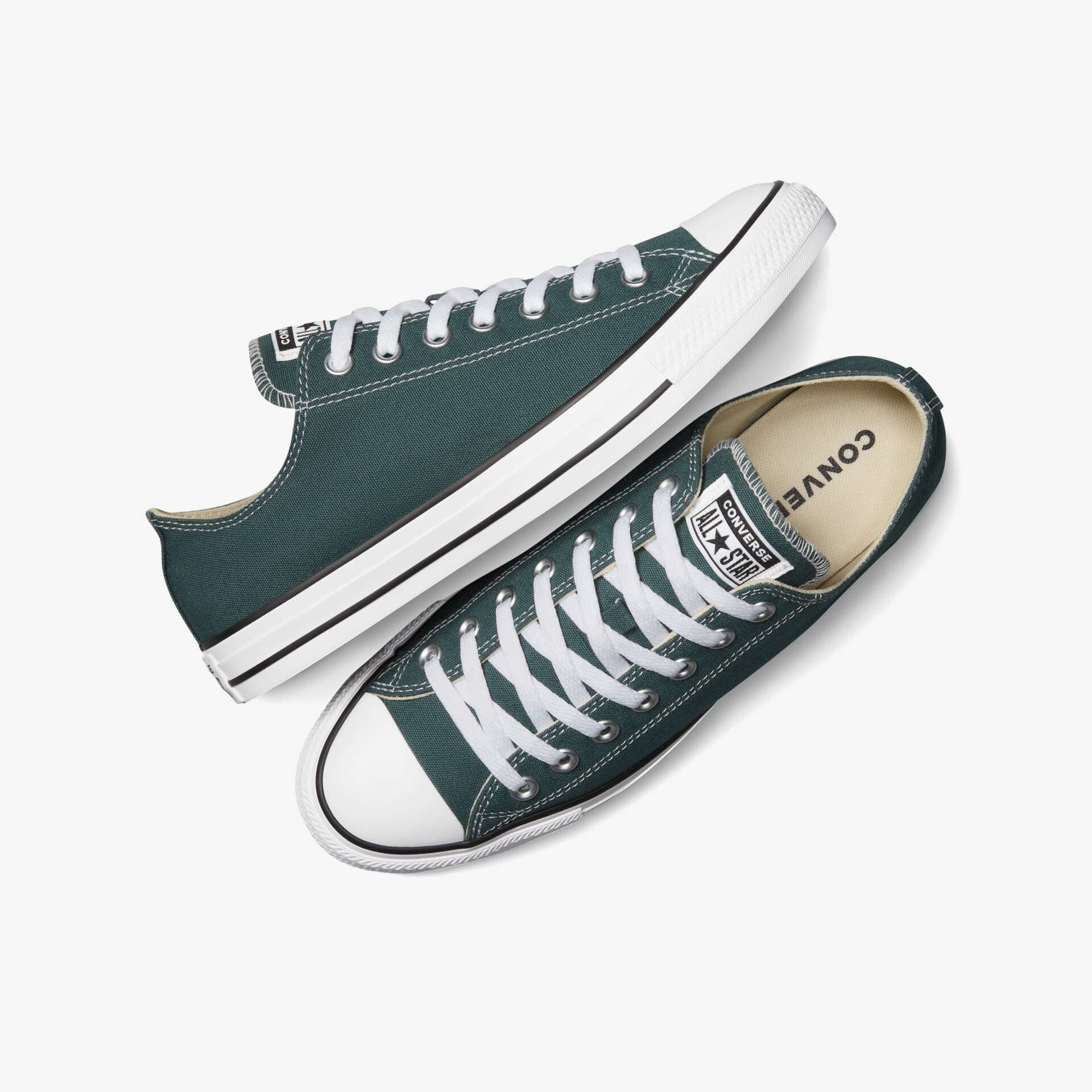 CONVERSE Chuck Taylor All Star Damen Leinenschuhe grün