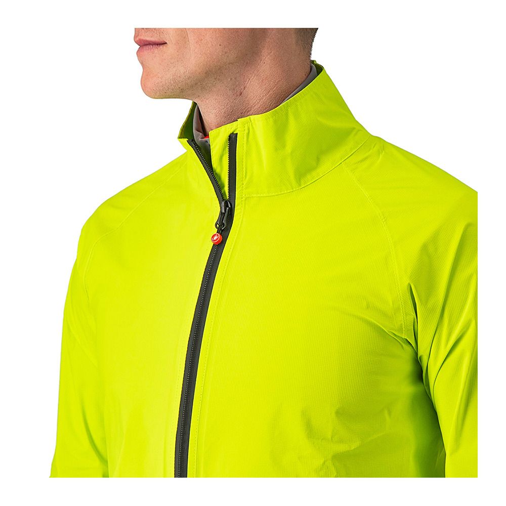 Castelli EMERGENCY 2 RAIN - Veste Homme electric lime
