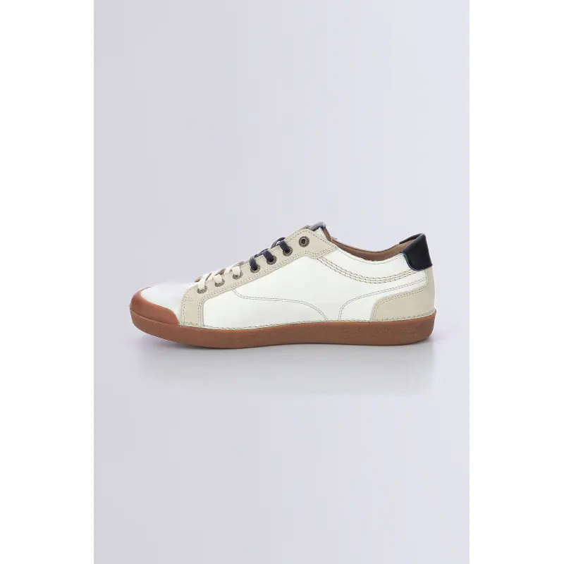TROPIK BLANC BASKETS BASSES Cuir Homme