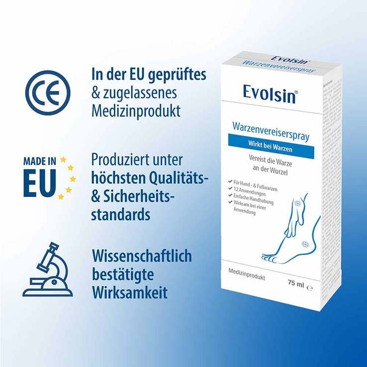 Evolsin® Warzenvereiserspray, 75 ml