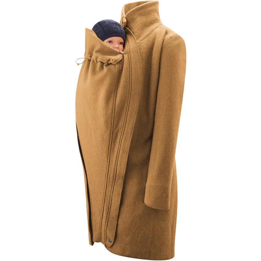 mamalila Eco-Wool-Tragemantel Oslo camel