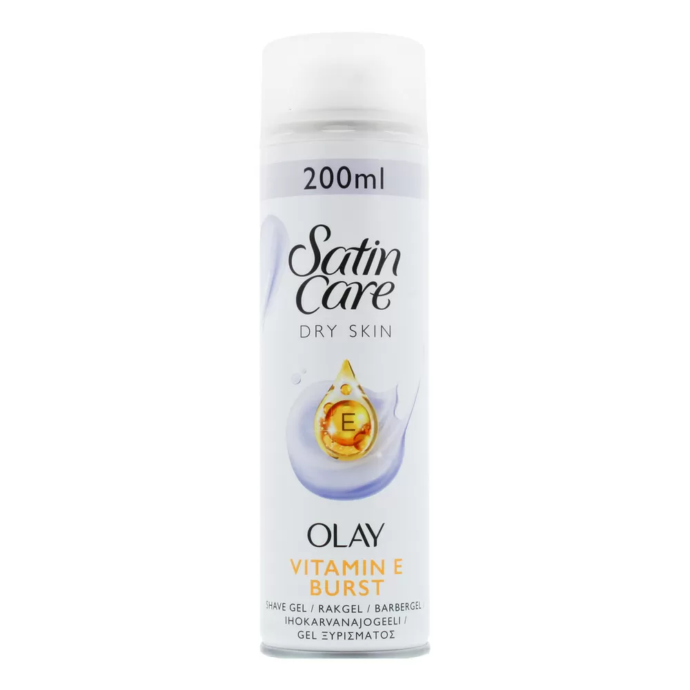 Gillette Satin Care Violet Swirl Gel - 200 ml.