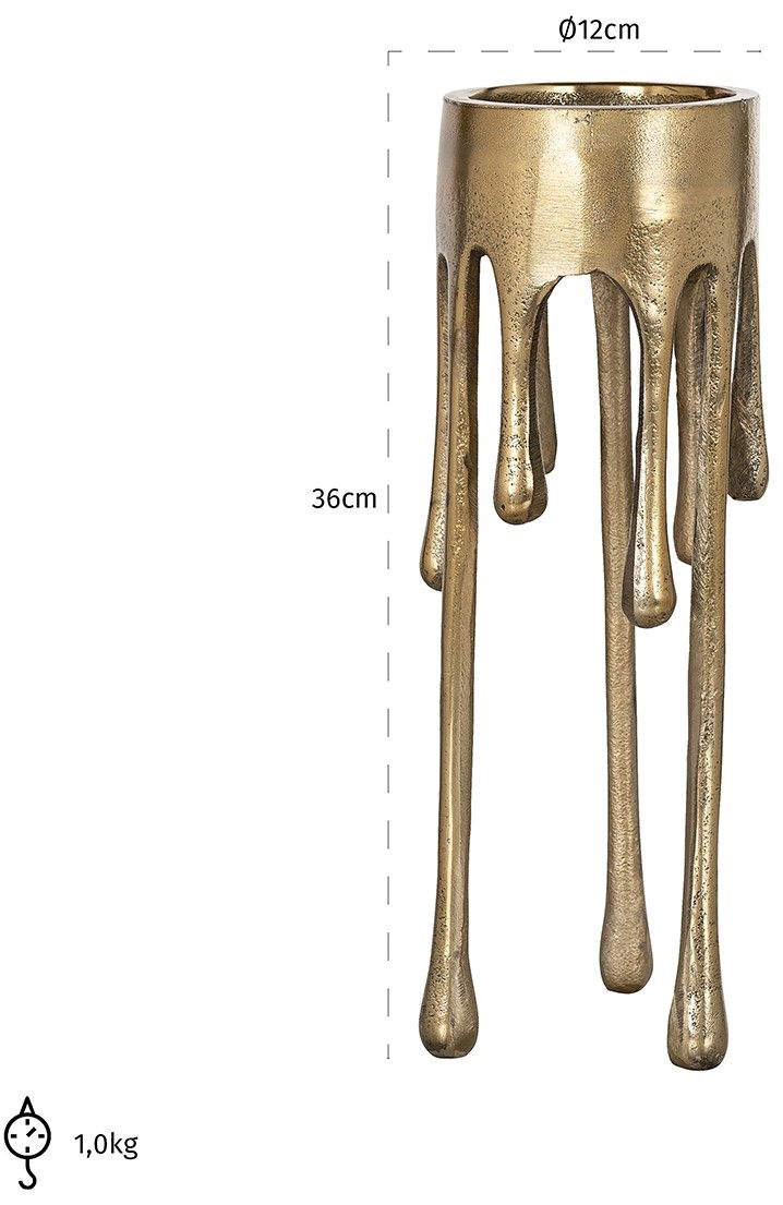 Kandelaar 211452 Lorin ⌀12  x H36 cm