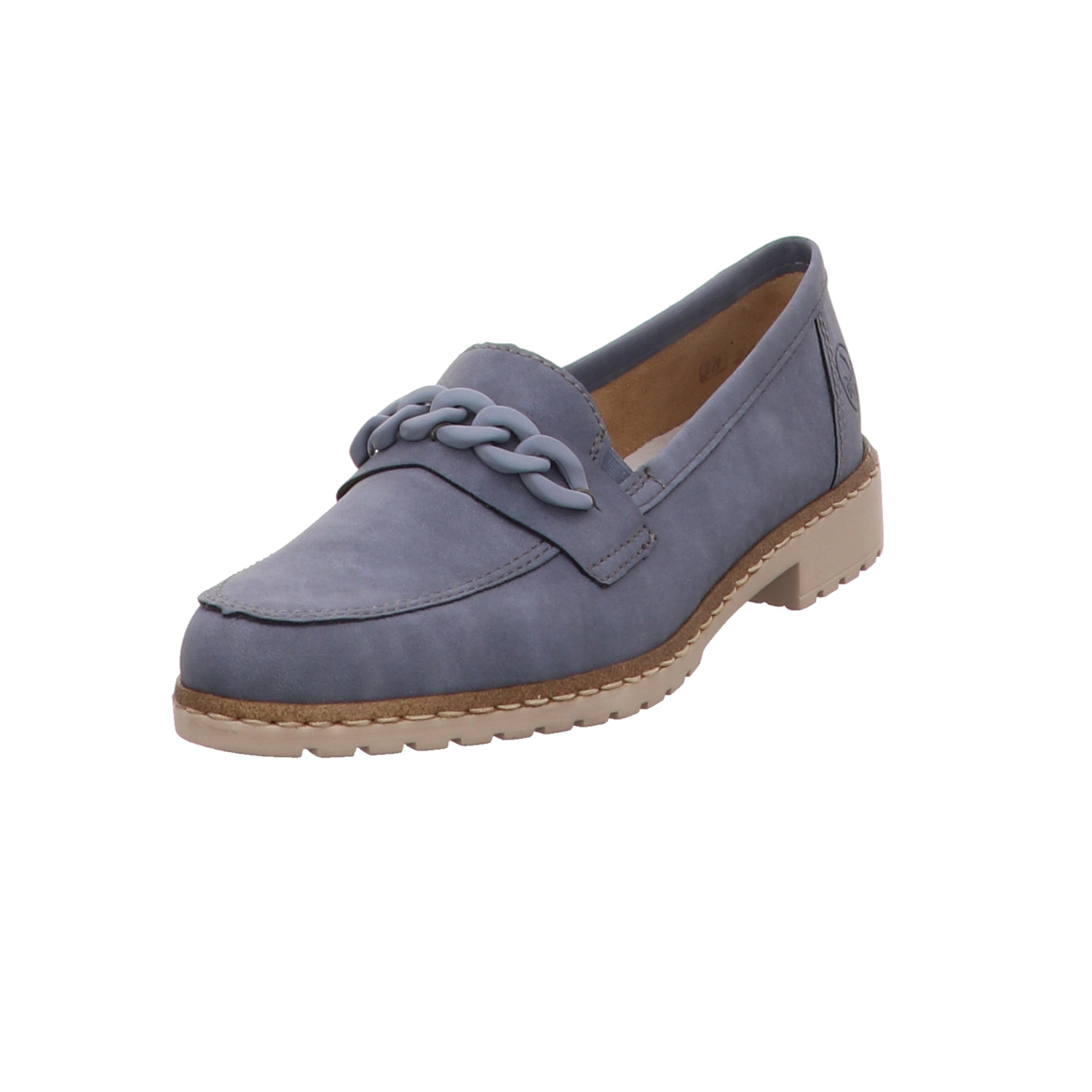 Rieker Mokassin blau blau