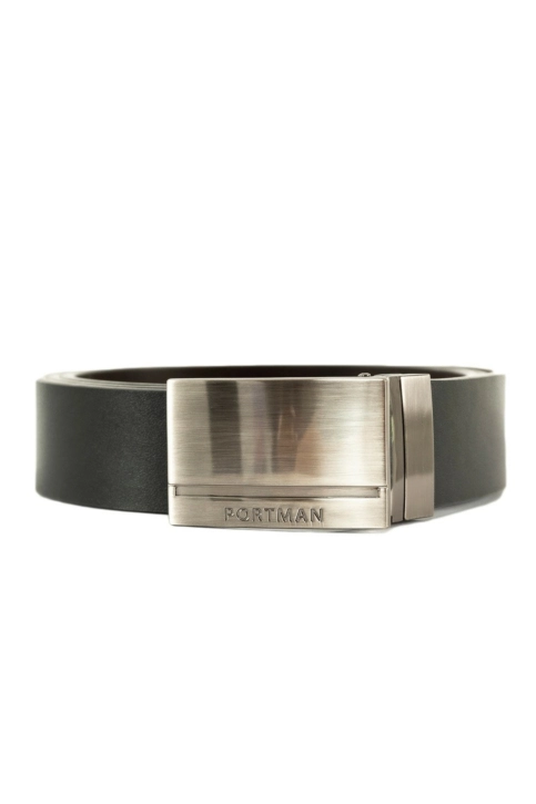 ceinture portman chablis noir/marron
