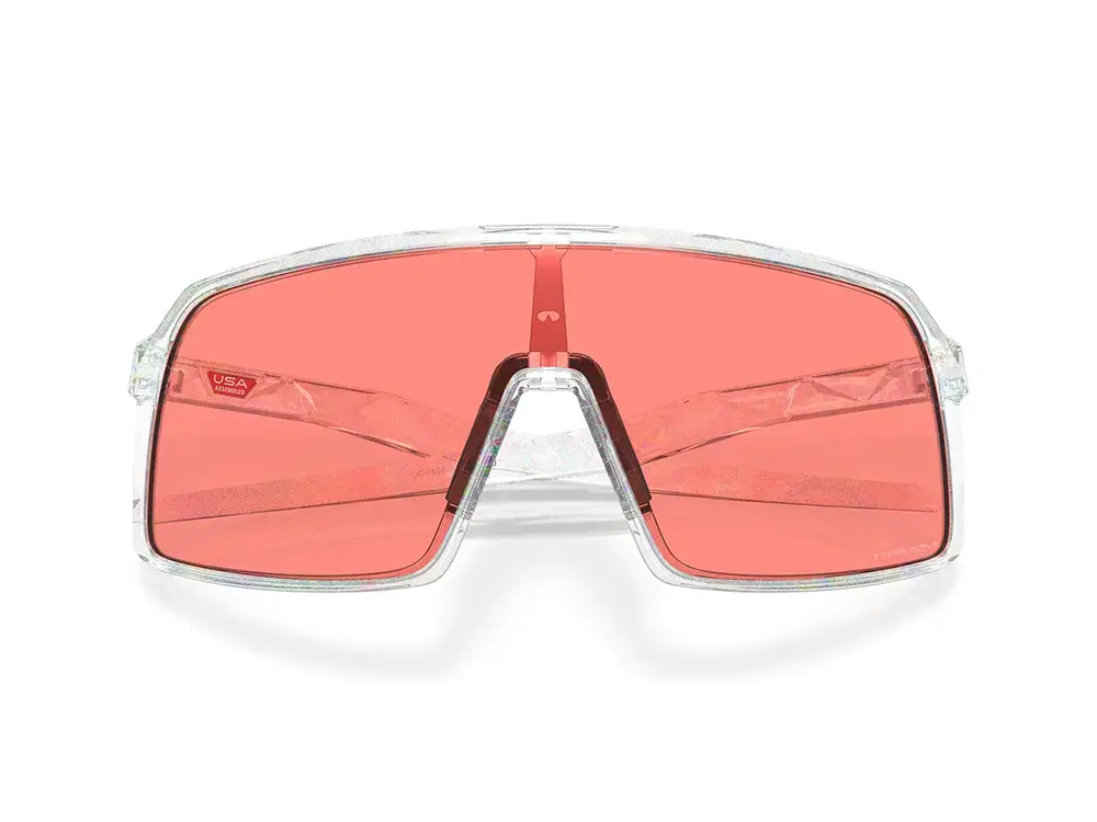 Oakley Sutro Sport Zonnebril Prizm Peach Lens Transparant