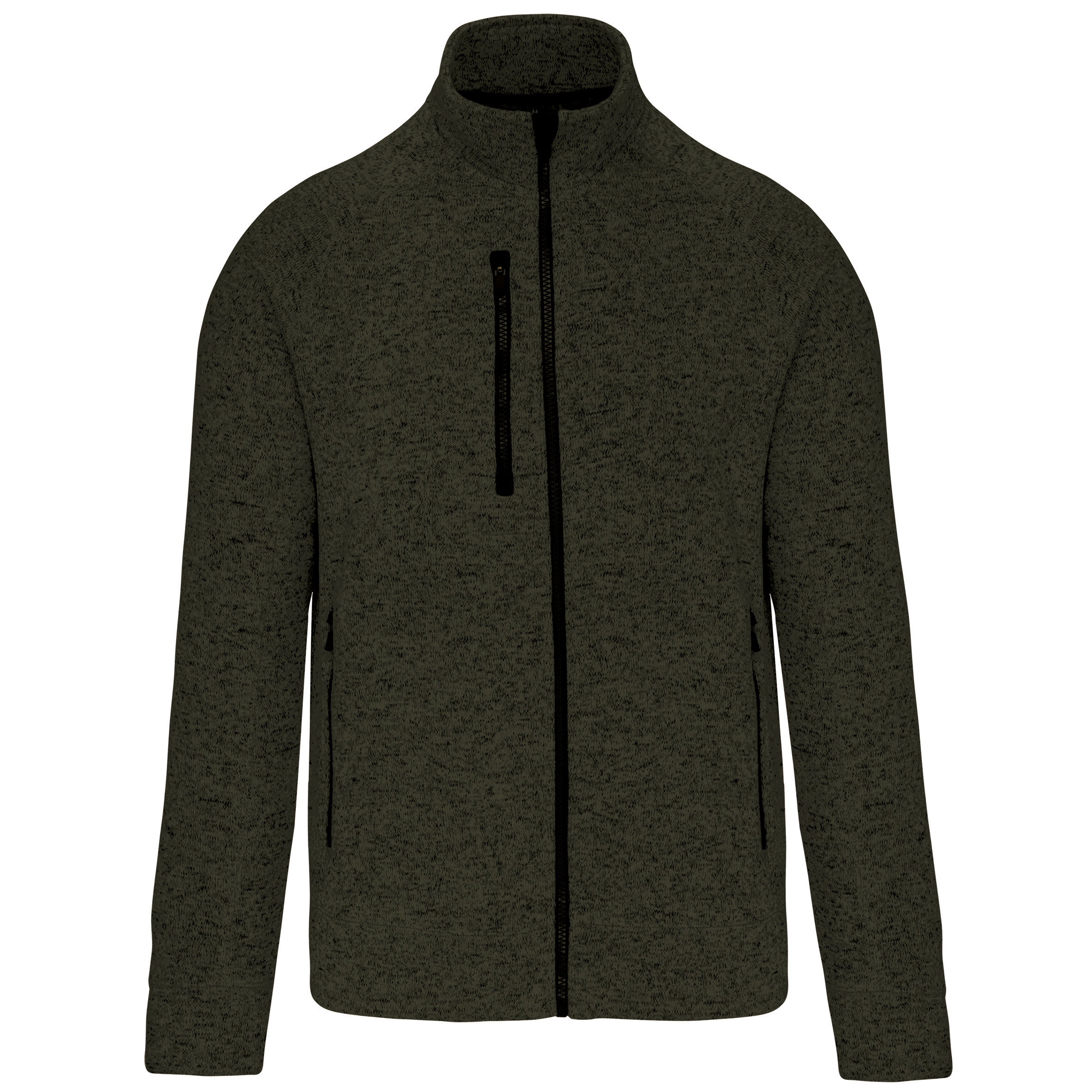 Kariban K9106 - Veste zippée chinée homme