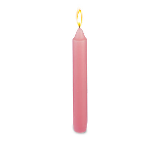 Blokker Dinerkaars - 8 stuks - 15 cm - Roze