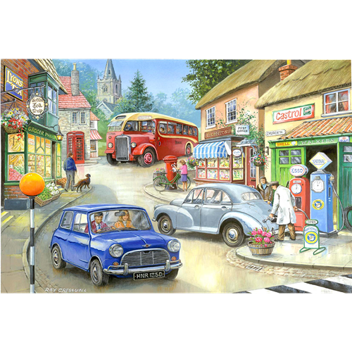 Ville de campagne big 250pc puzzle
