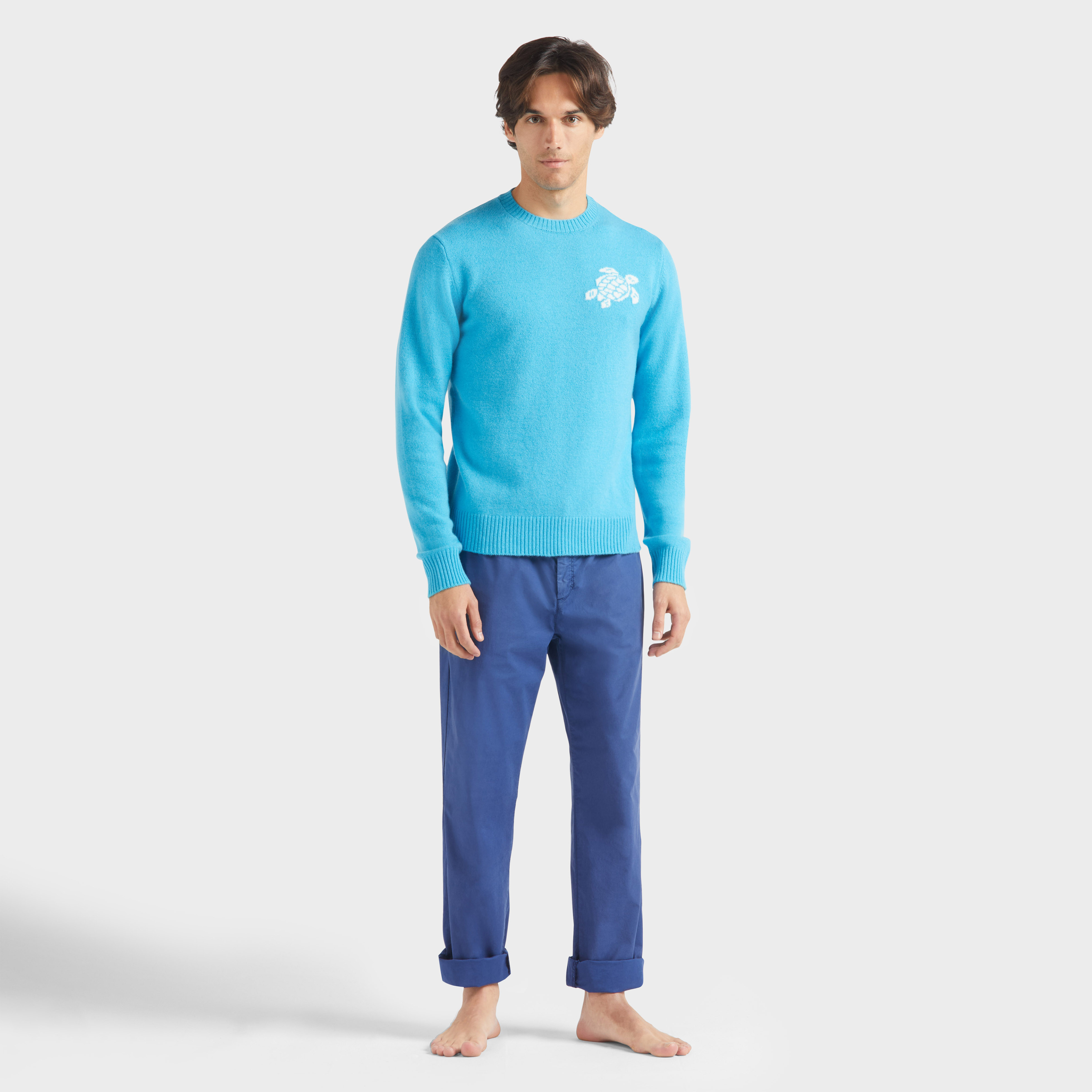 Pullover en Laine et Cachemire Homme Tortue | Vêtements Vilebrequin