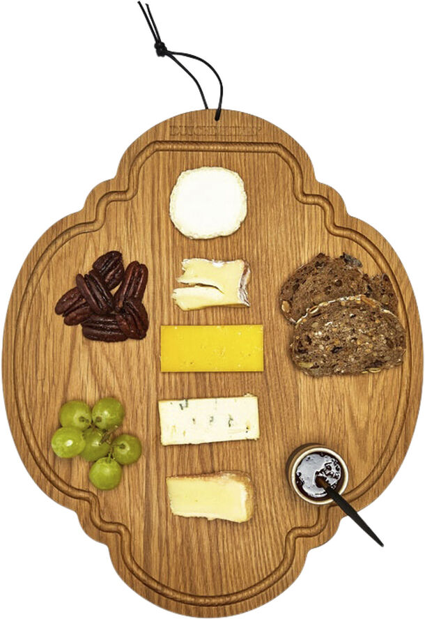 DutchDeluxes Breakfast Board Oval - Oak Solid oak