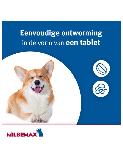 Milbemax Milbemax Pup & Hond - Anti wormenmiddel