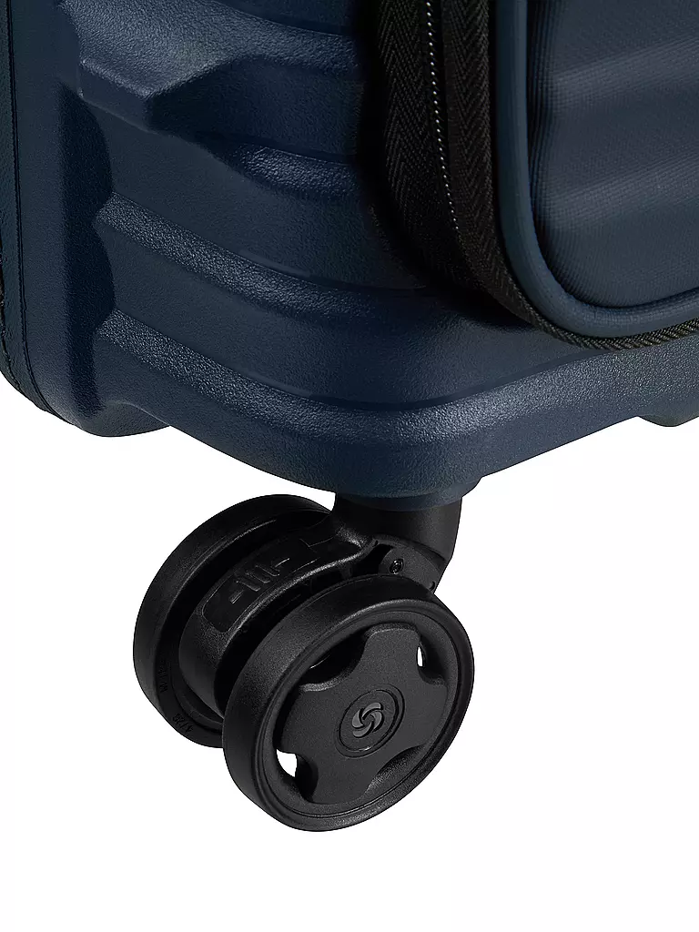 SAMSONITE Trolley  UPSCAPE SPINNER 55cm erweiterbar blue nights blau