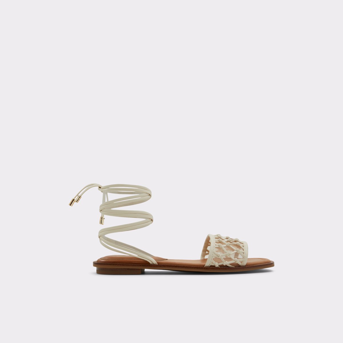 Seazen White Women Flat Sandals