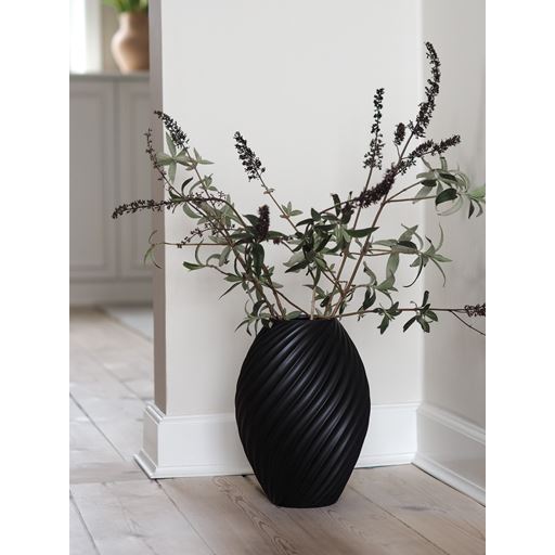 Morsø River Vase, Sort, 26 cm